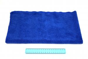 Салфетка из микрофибры 35см*40см (1шт), многоразовая, синяя, без упаковки.3139-M2