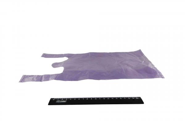 Пакет-майка 24*45-10 фиолетовый.0503/90-ФФ