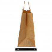 Пакет бумажный с кручеными ручками КРАФТ 370*320*200 (70гр/м).755М56