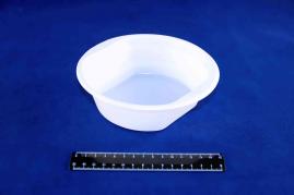 Тарелка (миска) глубокая с ушками одноразовая белая 600мл, Диапазон (50/1000).1314/2