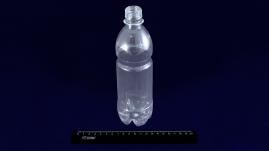 Бутылка ПЭТ 0,5л прозрачная (100шт).1902/144-3