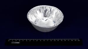 Форма алюминиевая для выпечки круглая d=110мм h=35мм, на 140мл.86A88/11