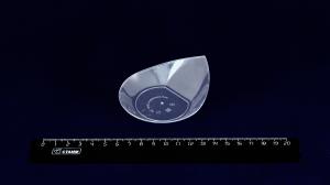 Форма пластиковая фуршетная Капелька (прозрачная) Smart, на 25мл (50шт в упаковке).27759/769