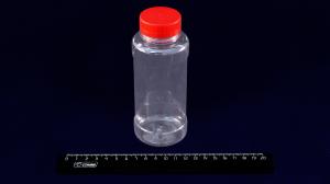 Бутылка ПЭТ 0,25л с крышкой, прозрачная, гладкая, без талии, горло 38мм (200).1902/1450