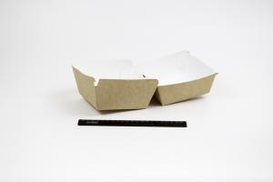 Коробка для Гамбургера EcoBurger 130*130*110 XL крафт (150шт).7095/9xl