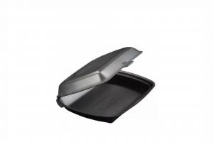 Ланч-бокс вспен.LB 81 тпВ(М) ЧЕРНЫЙ  (200шт)Суши WOK, шт.1467/301-uds