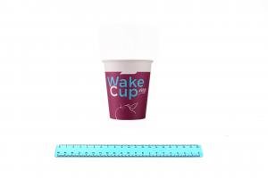 Стакан бумажный 165мл, д=70, Wake Me Cup  (100шт/30уп)   НВ70-195 (7216), шт