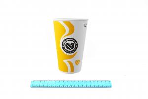 Стакан бумажный ГН 400 мл. Любимый Кофе (50шт/20уп) SP16S/ 5104.7009/210-uds