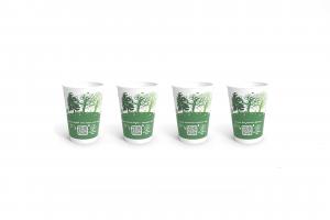 Стакан бумажный 300 мл. Сохрани лес микс 2х.сл. (25шт/24уп) DW12/ 6048.7009/214-uds