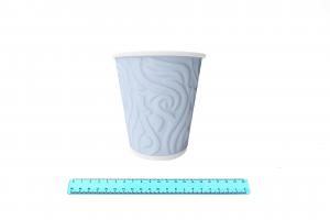 Стакан бумажный 400 мл. Узоры 2х.сл (30шт/20уп) NDW16/ 6116.7009/243-uds