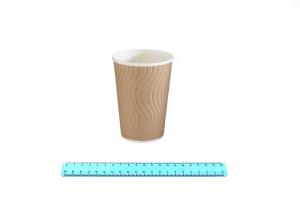 Стакан бумажный 400 мл. Impresso Craft 2х.сл (30шт/20уп) NDW16/ 5211.7009/245-uds