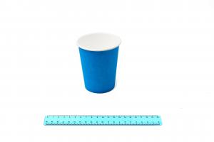 Стакан бумажный 350 мл. "Blue" (50шт/20уп) ИнтроПластик.7009/406-uds