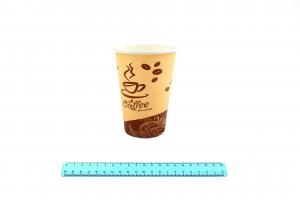 Стакан бумажный 350 мл. "Десерт" (50шт/20уп) ИнтроПластик.7009/41-uds