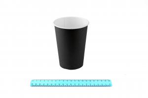 Стакан бумажный  ГН 400/550 мл. ЧЕРНЫЙ (50/800).9987/238-uds
