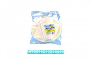 Набор "ТУРИСТ" (40 уп) белый "Э" на 6 персон "Леопак": Тар d=170 мм, Ст100 мл, Ст.200мл, Вилка, Салф.1879-uds