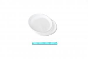 Набор  Тарелка белая d=205мм  (12шт/45уп)  Леопак  4607804780600, упак