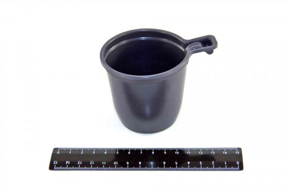 Чашка кофейная коричневая 200мл, УпаксЮнити (50/1500).1073/11
