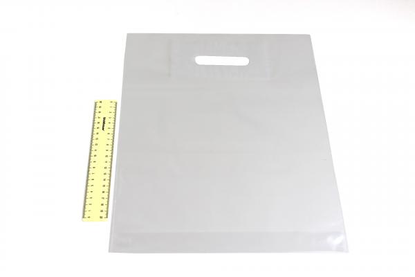 Пакет ПВД прозрачный, с вырубной ручкой 30*40 60мкм, активированный, для шелкографии.5678/089p