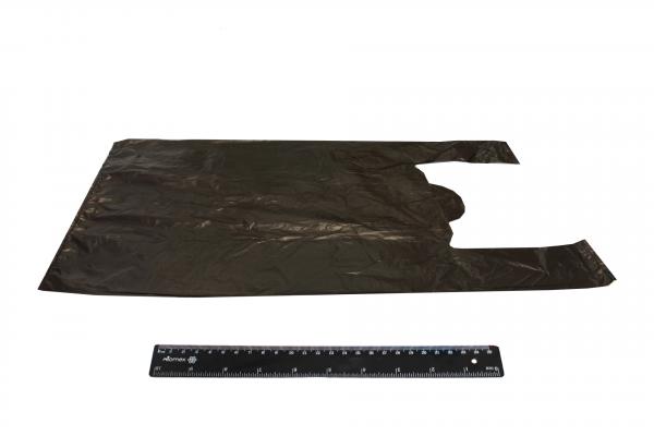 Пакет-майка 25х45-10мкм черный (100/2000) Уфа.0505/301-uds