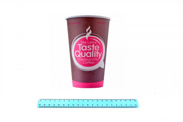 Стакан бумажный Taste Quality 400 мл,  д=90  (50шт/16уп)  НВ90-530 (5876).7009/120-uds