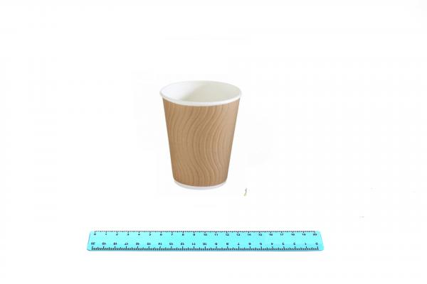 Стакан бумажный 200 мл. Impresso Craft 2х.сл (50шт/25уп) NDW9/ 5210.7009/216-uds