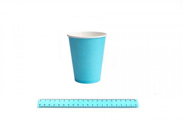 Стакан бумажный 250 мл. Бирюзовый ГН (50шт/20уп) 7009/2311-uds