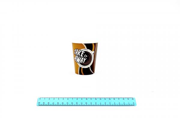 Стакан бумажный 165 мл. Take away (50шт/40уп) 7009/233-uds