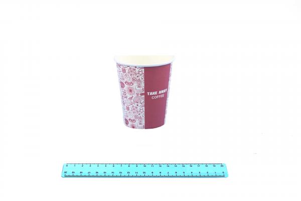 Стакан бумажный 250мл Coffee  (50шт/20уп) 7009/2419-uds