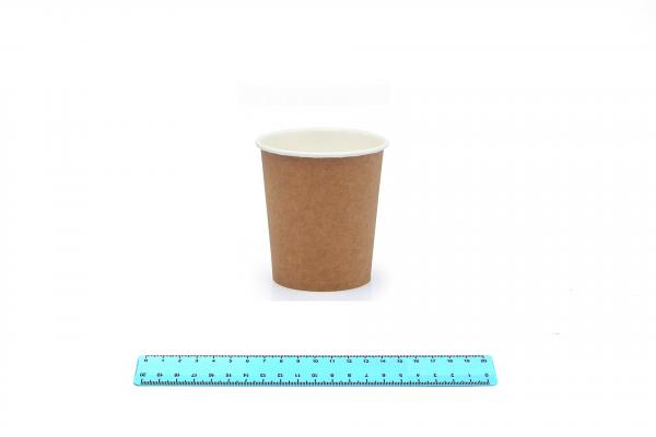 Стакан бумажный  ГН 185/215 мл. Крафт (60/1500)7009/733-uds
