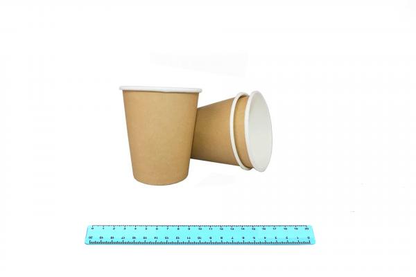 Стакан бумажный ГН 350 мл. крафт (50/1000) Диапазон.9983/11-uds