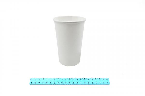 Стакан бумажный  ХН 500 мл. БЕЛЫЙ (40/640).9987/245-uds