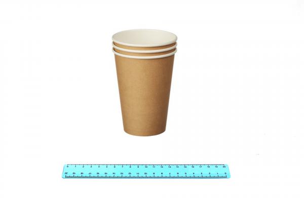 Стакан бумажный  ГН 400/550 мл. КРАФТ  (50/800).9987/2601-uds