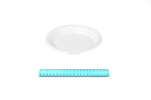 Набор Тарелка белая d=170мм. (12шт/75уп) Леопак.1964/2-uds