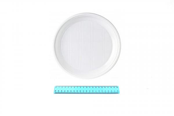 Набор Тарелка белая d=220 мм. (12шт/45уп) Леопак.1964/3-uds