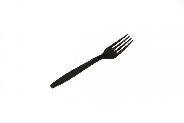 Вилка 180 мм. Черная (25шт/2000) Кристалл БК.703/101-uds