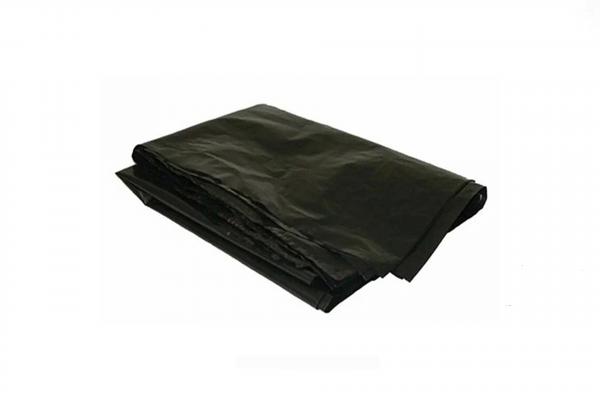 Мешок мусорный ПВД в пластах 180л/50 мкм. (50шт/4уп) черный.90105-65-uds