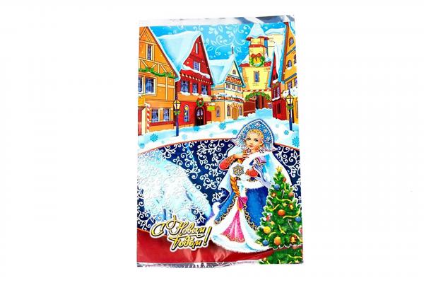 Пакет фольгированный 25*40 см. Гостья  (100шт/20уп) /Интер.4002/17-uds