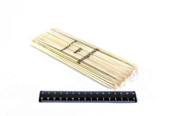 Палочки (шпажки) бамбуковые 20см (100шт).3636/1