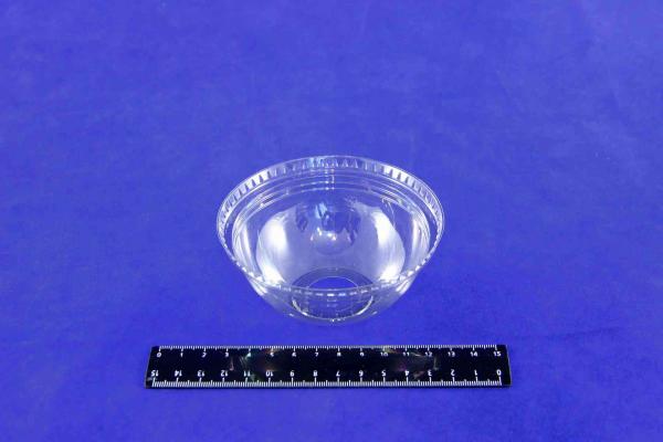Крышка купольная с отверстием для стакана на 330мл и 350мл для смузи, d=92мм.70М2/25S