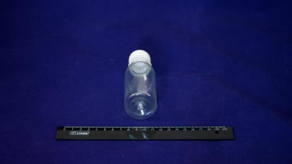 Бутылка ПЭТ 0,1л прозрачная, без крышки, d горла = 28мм.1902/175-1