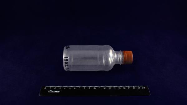 Бутылка ПЭТ 0,25л с крышкой, прозрачная, горло 28мм.1902/1449