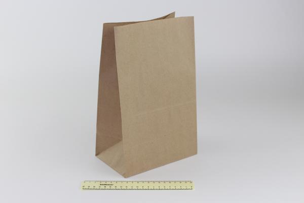 Пакет бумажный 290*180*120мм крафт, без ручек, с прямоугольным плоским дном (70гр/м).755245/01