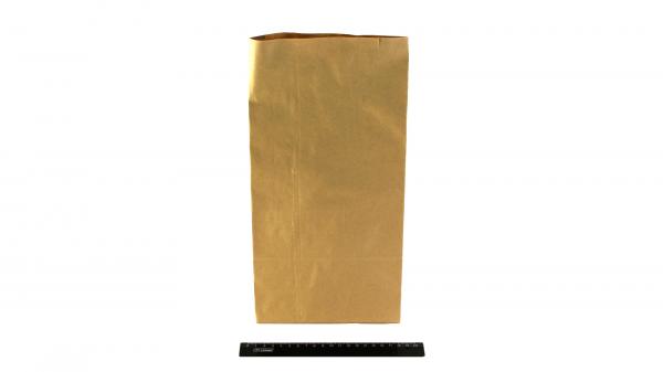 Пакет бумажный 360*180*90мм крафт, без ручек, с прямоугольным плоским дном (700шт в коробке).3830/2mm