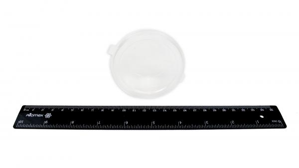 Контейнер для соуса с крышкой 80мл бесцветный, из твердого пластика (1500/50).160189-80