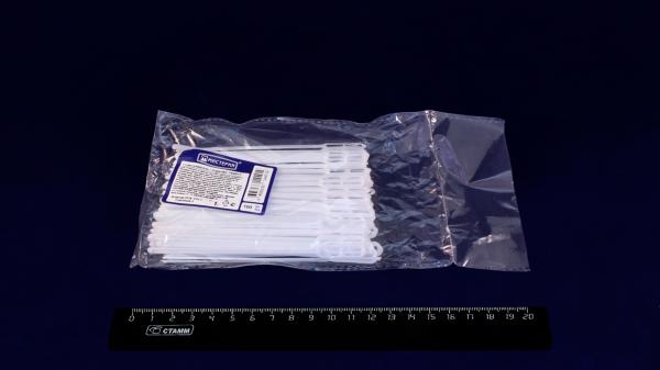 Размешиватель одноразовый пластиковый 120мм, Диапазон (100/5000).1220/7r