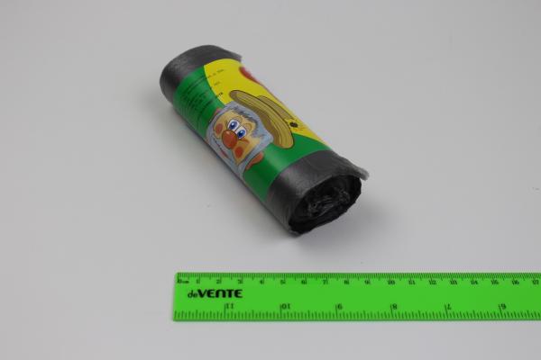 Пакет мусорный 30л. (30 шт в рулоне) черный "Дед" (50).3031/30DD