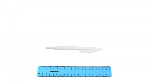 Нож одноразовый белый 160мм (200/4000) Томск.1422/T