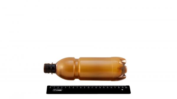 Бутылка ПЭТ 0,5л коричневая (150шт).1902/150K