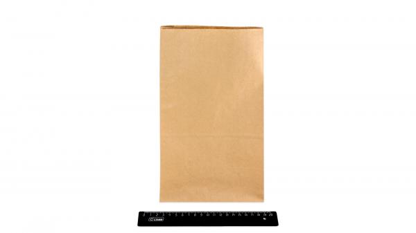 Пакет бумажный 290*180*120мм крафт, без ручек, с прямоугольным плоским дном (50гр/м).755245/015