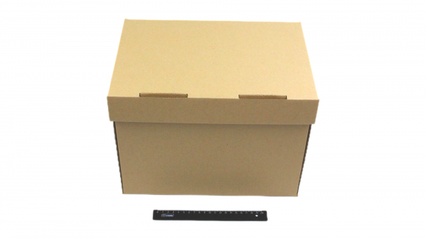 Гофрокороб (картонная коробка) 320*230*250 С УСИЛЕННЫМИ РУЧКАМИ.7963/12a4